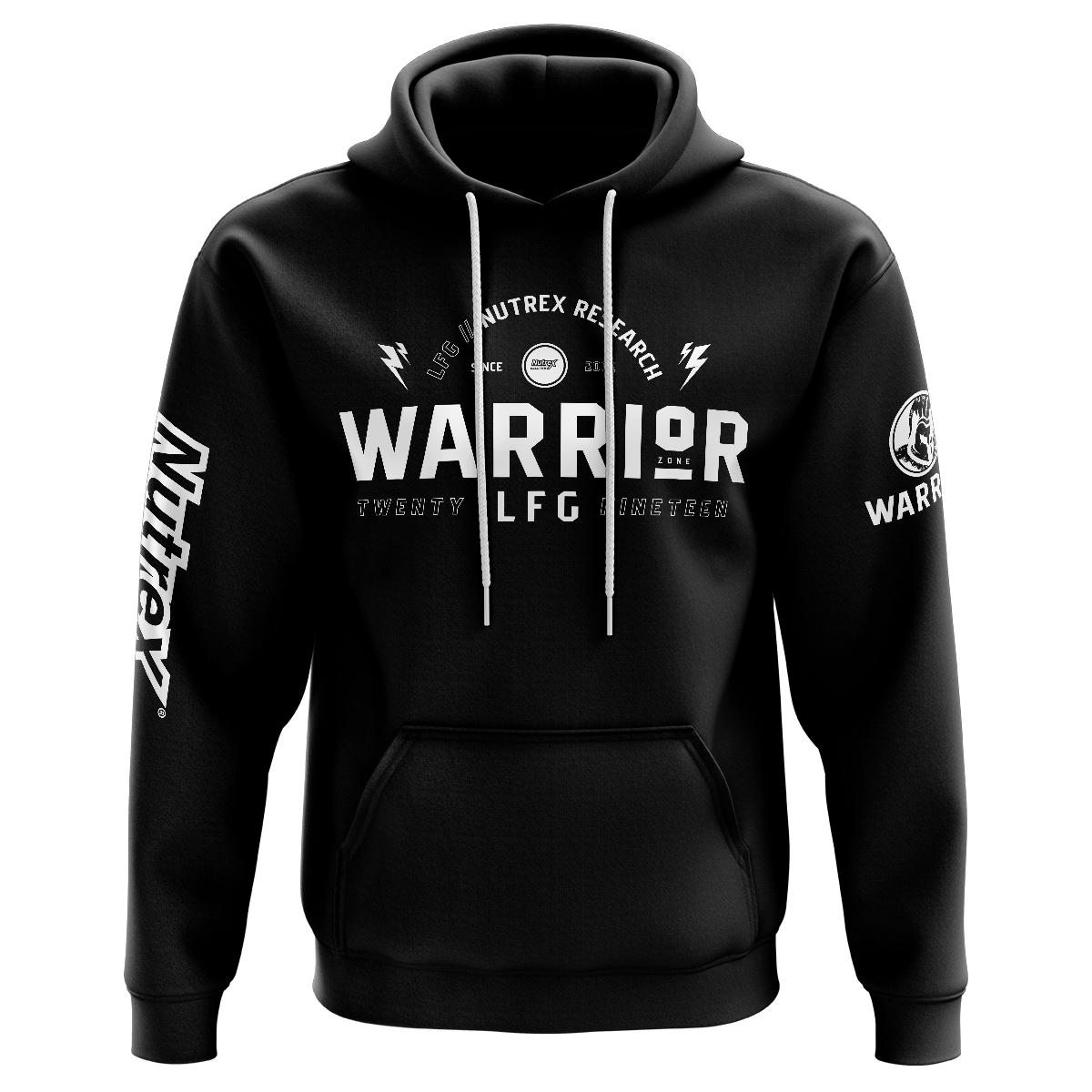 warriorzone_blackandwhite-hoodie